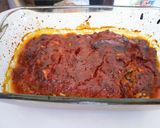A picture of step 5 of Spicy Yummy Meatloaf.