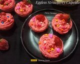 A picture of step 10 of Eggless Strawberry Cupcakes.