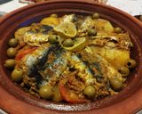 Une image de l'étape 7 de Tajine de sardines.