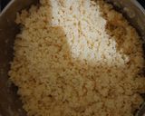 A picture of step 5 of Sev khamani.