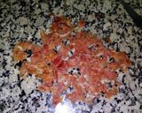 Foto del paso 24 de la receta: Pizza casera con borde de queso (de jamón) - no más masa pegada✋
