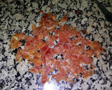 Foto del paso 24 de la receta: Pizza casera con borde de queso (de jamón) - no más masa pegada✋