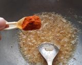 A picture of step 3 of Kadai paneer.