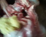A picture of step 2 of Mutton Badami qorma.