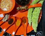 A picture of step 3 of Maharashtrian Traditional Lunch Thali,.