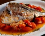 Foto del passaggio 3 della ricetta Orata all'acqua pazza in padella