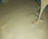 A picture of step 3 of Milk glaze for donut.