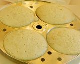A picture of step 3 of A Healthier version of traditional idlies; made with antidiabetic barley grains, urad and fenugreek.