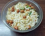 A picture of step 4 of Rice flakes Chivda (kachha Chivda).