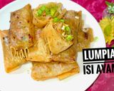 Foto langkah ke 5 dari resep Lumpia Isi Ayam.