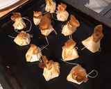 Une image de l'étape 8 de Petits ballotins chèvre jambon blanc.