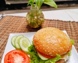 Foto langkah ke 3 dari resep Burger.
