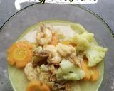 Foto langkah ke 5 dari resep Udang sayur santan.