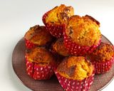 Foto del paso 4 de la receta Magdalenas de calabaza con nueces y canela