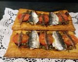 Foto del paso 12 de la receta: Tosta hojaldrada de sardinas y anchoas (videoreceta)