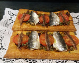 Foto del paso 12 de la receta: Tosta hojaldrada de sardinas y anchoas (videoreceta)