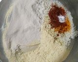 A picture of step 1 of Rice Thepla.
