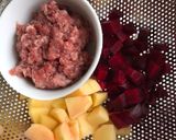 Hình bước làm 1 của món #Eatclean: Cháo yến mạch thịt bò