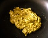 A picture of step 4 of Green Chili Halwa.