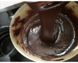 A picture of step 3 of Black Forest Cake.
