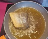 Foto del paso 1 de la receta Bacalao gratinado con guisantes