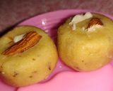 A picture of step 21 of Kesar Milk Peda.