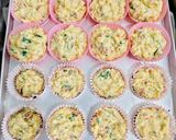 Foto langkah ke 7 dari resep Sweet Chicken & Cheese Muffin.