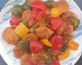 Foto langkah ke 6 dari resep Tahu Asam Manis Paprika (week51).