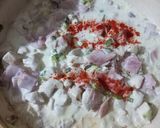 Foto del paso 7 de la receta: Fideos con crema, pollo, jamón y cebolla de verdeo