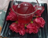 A picture of step 7 of Hibiscus flowers Tea.