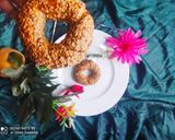 A picture of step 7 of Bagel/simit 🇹🇷🇹🇷.