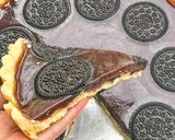 Foto langkah ke 5 dari resep Pie Puding Coklat Oreo Teflon.