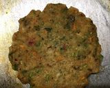 A picture of step 6 of Bread chilla.