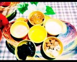 A picture of step 1 of Iron-Rich Black sesames seeds dry fruits kachariya paak.