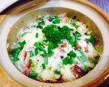 รูปขั้นตอนการทำที่ 4 ของ ข้าวอบกุนเชียงและหมูเต๋าโดยหมี