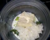 Foto langkah ke 2 dari resep MPasi 6m+(nasi tahu bayam).