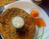 A picture of step 6 of Methi Aloo Paratha.