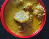 Curry pakora with boil rice recipe step 2 photo