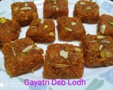 गाजर की बर्फी रेसिपी चरण 7 फोटो