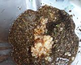 A picture of step 2 of Walnut Pesto.