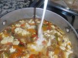 Scramble egg sauce