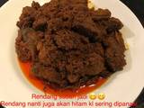 Rendang Asli Padang langkah memasak 10 foto