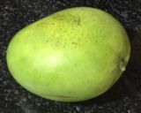 A picture of step 1 of Instant Raw Mango Pickle/Chutney.