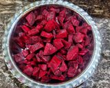 A picture of step 1 of Beetroot Buttermilk.