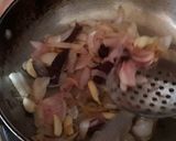 A picture of step 2 of Paneer kaleji.