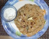 A picture of step 11 of Aloo Paratha with Masala Yoghurt.