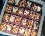 Foto langkah ke 5 dari resep Brownies Panggang.