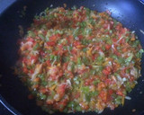 Foto del paso 2 de la receta: Fajitas rellenas de carne picada y pimiento