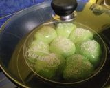 Foto langkah ke 11 dari resep Roti sobek pandan isi vla vanila.