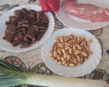 Foto del paso 1 de la receta: Solomillo con setas y almendras